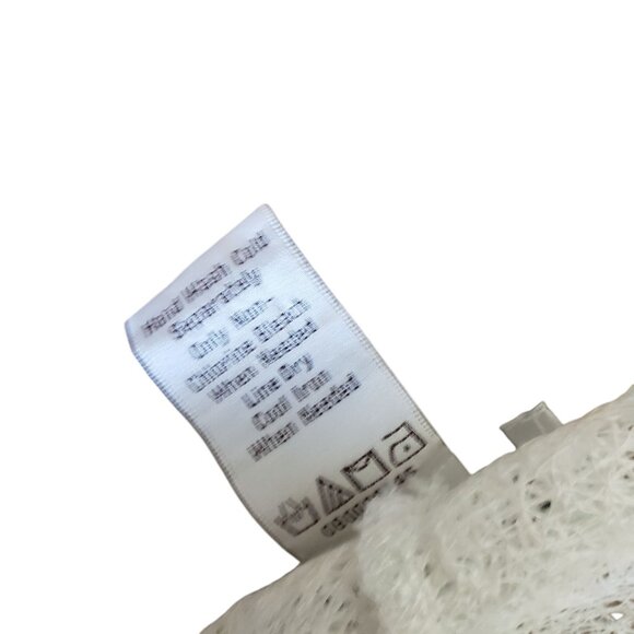 Drapers & Damons Floral Lace Asymmetrical Open Cardigan Womens‎ XL Cottagecore - Picture 7 of 7